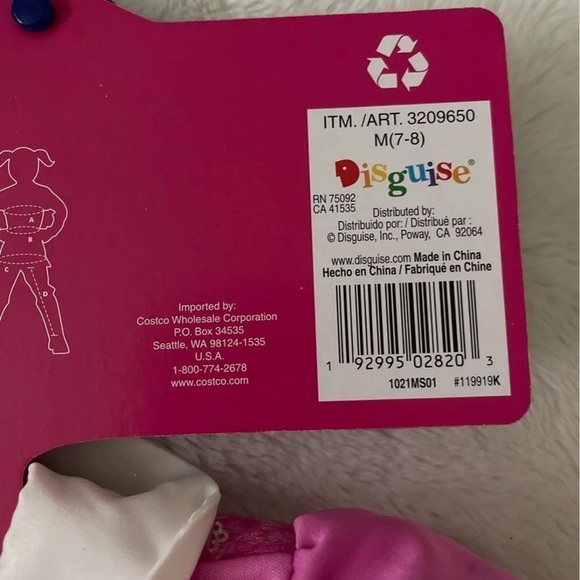 Disney’s Minnie Mouse Deluxe Child Costume, Medium (7-8) - Picture 8 of 12